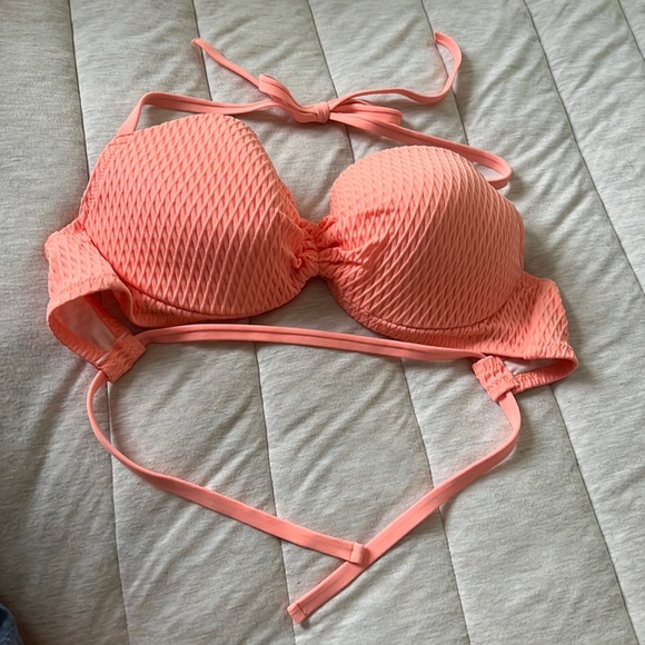 Swim Peach Shade Shore Bikini Top 34d Poshmark